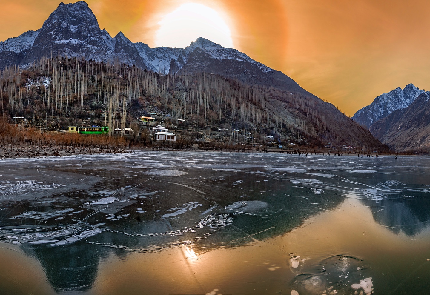 Khalti Lake in Ghizer Gilgit-Baltistan
